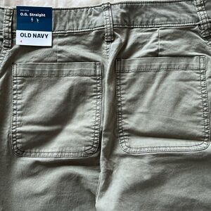 Old Navy Green Straight Leg Pant